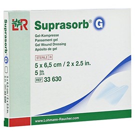 SUPRASORB G Gel Compress 5 x 6.5 cm Pack of 5