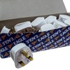 kenable [20 Pack] Rewireable 3 Pin UK Mains Plug Fitted