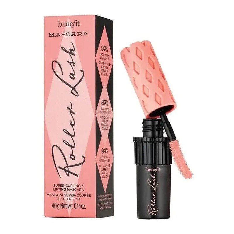Rimel Benefit Roller Lash Negro 4g Curvo y Rizador Sin