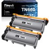 Timink 2PK Compatible TN-660 Toner Cartridge Replacement for Brother TN660