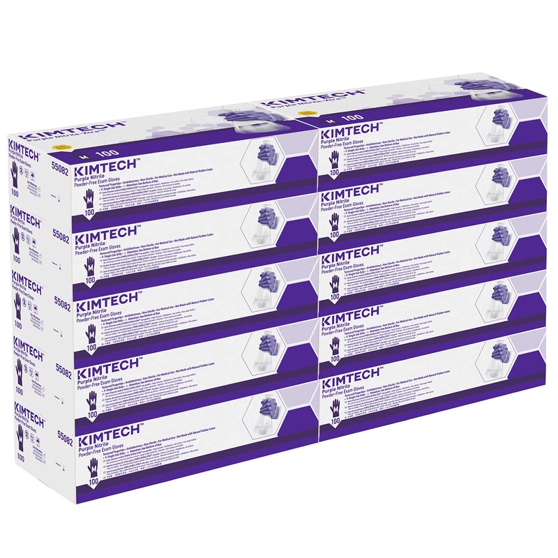 Kimberly-Clark * Purple nitoriru・pauda-huri-・iguzamu・guro-bu 100 Piece (purosupekku) , , , purple