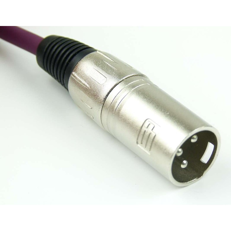 Adam Hall Cables K3MMF1000PUR Microphone Cable 10 m Violet /
