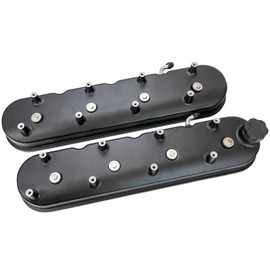 Moroso 68507 Cast Aluminum Valve Covers, Fits GM LS Engines, w/Coil Mounts