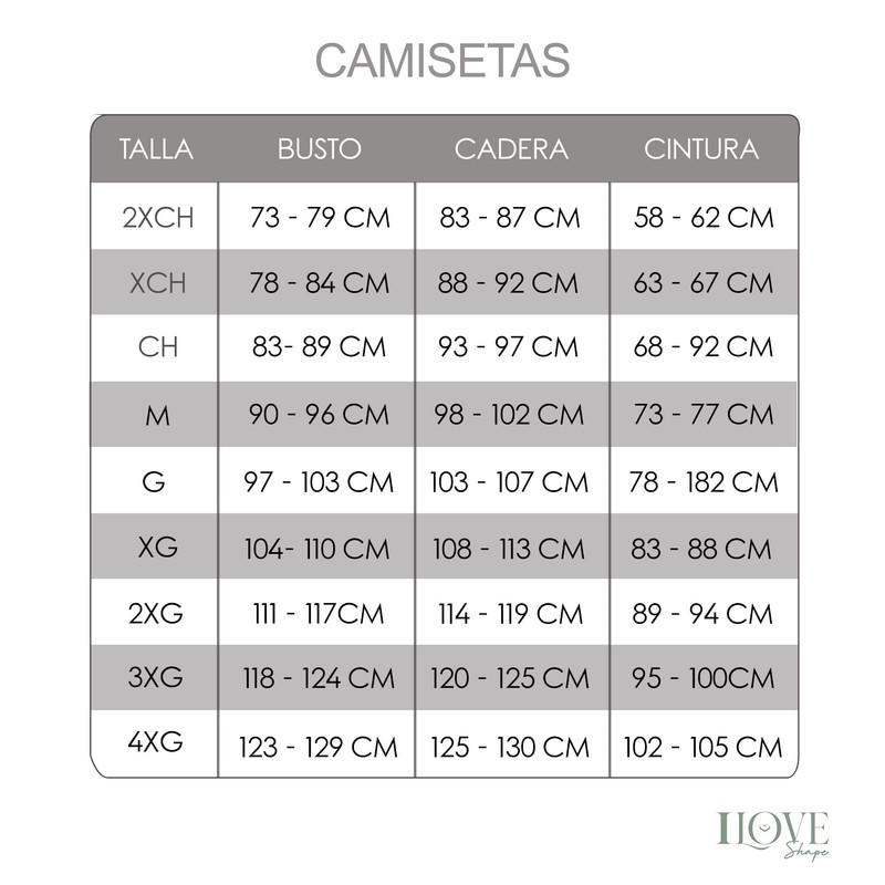 I LOVE SHAPE | Blusa Moldeadora para Mujer Cuello Redondo