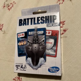 GAME NEW SEALED! 2018 Hasbro BATTLESHIP Card game! Rare 2 Players Ages 7+