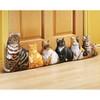 Cat Draft Block, Energy Efficient Decorative Door Draft Stopper, Double
