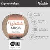 Wollidu Mika Knitting and Crochet Yarn, 51% Polyacrylic, 49% Cotton,