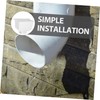 OSALADI Downspout Diverter for Rainwater Collection Easy Install PVC Gutter