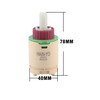 Hain-Yo HJ-40 (JL01GJ) Faucet Cartridge Replacement 40mm Diameter Shower Cartridge，40mm