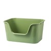 SpaceTime Large Cat Litter Box with High Sides,Cat Boxes for