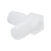 Kadimendium 10 Pieces Elbow Hose Nozzle Plastic L Shape Fitting