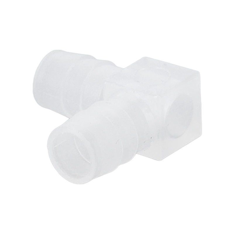 Kadimendium 10 Pieces Elbow Hose Nozzle Plastic L Shape Fitting