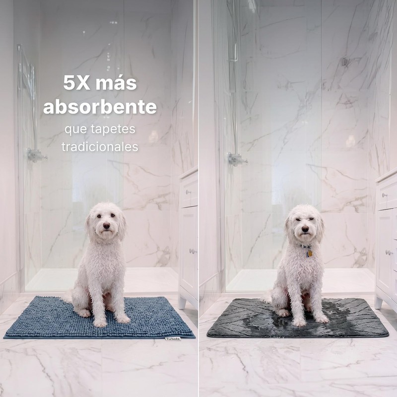 Furbedz Tapete para Perro, Absorbente, Atrapa Agua, Tierra y Suciedad