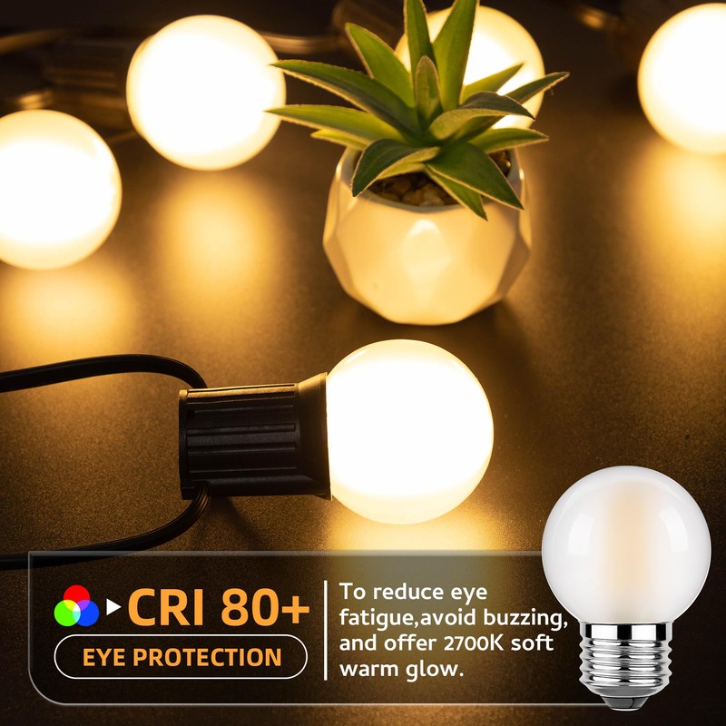 Sphoon Dimmable LED 4W Globe Light Bulb,40W Equivalent E26 Standard