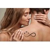 Dopetattoo 6 Sheets Temporary Tattoo Infinity Tattoo Fake tattoos Neck