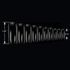 VIVACE Clear Royal Salon 500 Artificial False Gel Nail Tips