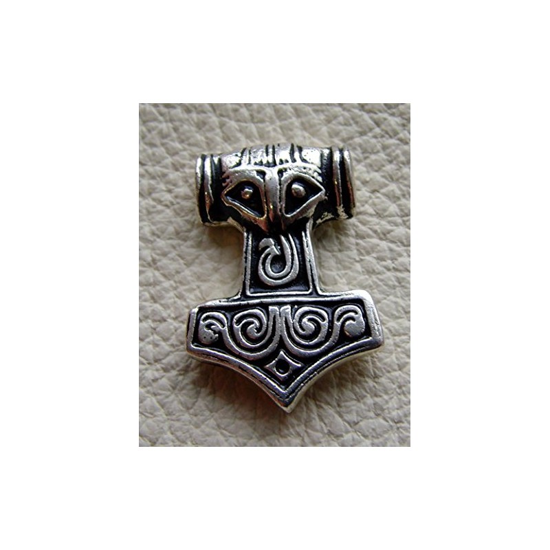 Mjölnir Thor Hammer Small Leather Bag Money Cat Colour Black,
