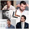 2PCS Folding Beard Comb, Beard Combs for Men, Fine Tooth