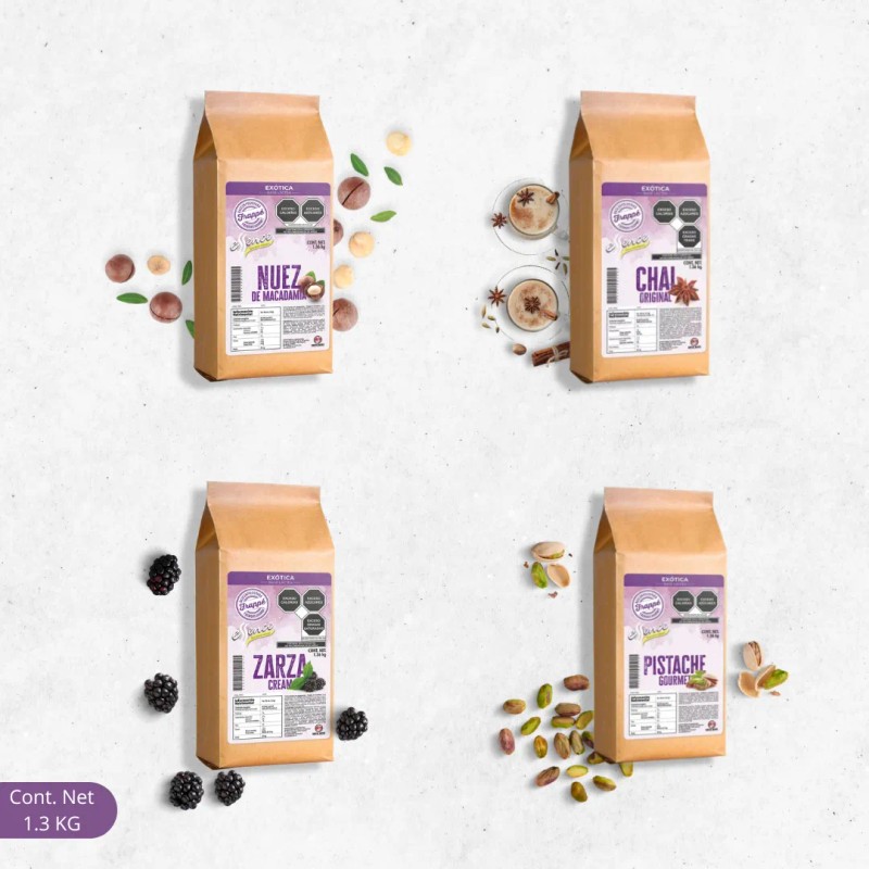 Base Frappe 19 Sabores 1.36 Kg, Produce 44 De 12