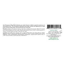 Mario Badescu Temporary Lifting Mask - Ultimate Face Mask Skincare Treat for Special Occasions - Facial Mask that Instantly Boosts and Temporarily Tightens, 2 Oz