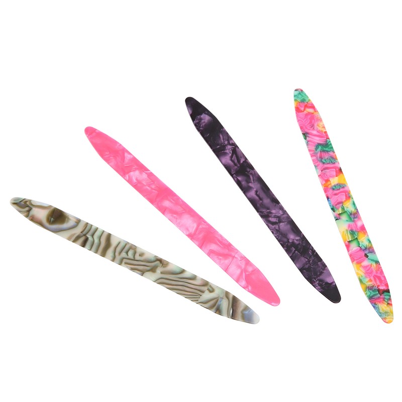 10PCS 0.71mm Oud Picks Celluloid Flexible Plectrum Replacement for Plucked