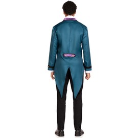 Leg Avenue Mens Victorian Butler Costume with Bowtie, MEDIUM, Multicolor