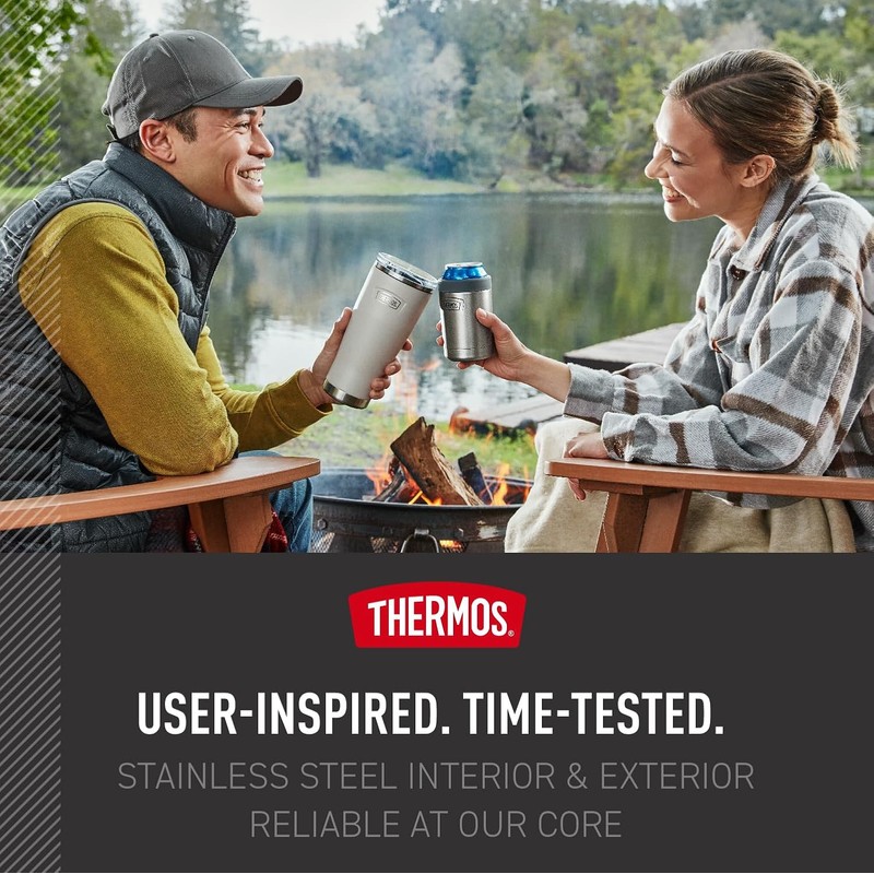 THERMOS ICON SERIES, aislante para latas de bebidas, 12 onzas,