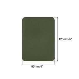 sourcing map 12Pcs Iron on Patches for Clothing Repair Fabric Repair Patches Iron-On Mending Fabric Army Green 4.9"x3.7" for Clothes, Pants, Bags Hole Repairing and Decoration