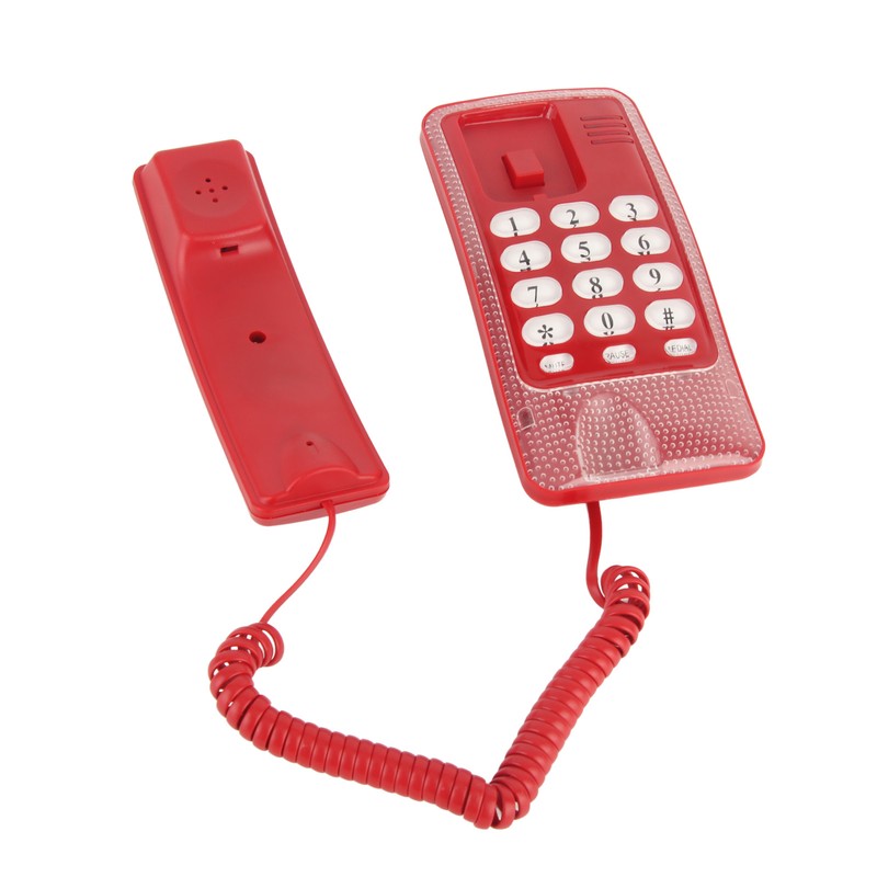 KXT‑438 Wall Mounted Home Phone Corded Telephone with Redial Quick