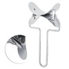 Stainless Steel Dumpling Wrapper Dough Cutter,Circle Dough Blade Roller Ravioli
