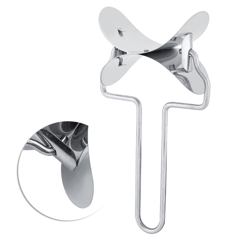 Stainless Steel Dumpling Wrapper Dough Cutter,Circle Dough Blade Roller Ravioli