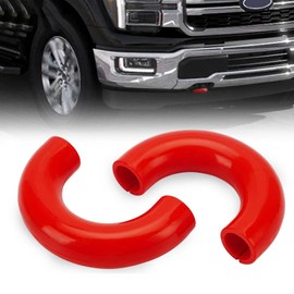 MZY LLC Front Tow Hooks Covers Fit for Ford F150 2004-2025, Toyota Tundra 2017-2021, Bronco Base/Big Bend/Outer Banks 2021-2024, Car Hitch Cover for Off-Road Truck & SUV
