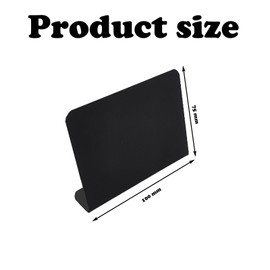 15 Pcs Price Labels, Mini Exquisite Chalkboard Set, Reusable Food Labels, Price Tags, Suitable for Display Food Pricetags Message Board Chalkboard Labels(10 X 7.5cm)