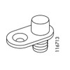 Spare Hardware Parts HEMNES Shoe Cabinet Stopper (Part #116713) (Pack