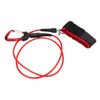 Freediving Lanyard Leash Diving Safety Rope Cable with Wristband Carabiner