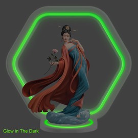 LRANFOW 12 Wall Display Shelves for Funko Pop Mart Figures Anime Figure, Display Ledges with Glow in The Dark Strips, Collector Shelves for Action Figures, Game Room, Mini Collectibles Figure Shelves