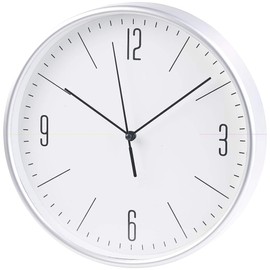 St. Leonhard Wall Clock Living Room: Classic Wall Clock with Large Numbers and Flat Design, Diameter 25 cm (Living Room Clock, Clock Living Room Design)