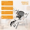 Chibery 10 Pack 3/4" Overlay 3D Soft Close Concealed Hinge