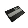 Austria AUT Suppressed Flag Airsoft PVC Velcro Patch (Black)