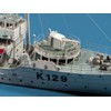 HMV 3264 Cardboard Model Corvette HMCS Agassiz Flower Class