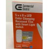 Commercial Electric CE 5-6 in. LED Color Changing Recessed Trim