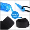 FLOWERUN Surf Leash 5 mm for SUP, Foot Strap for