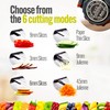 Stainless Steel Mandoline Slicer for Kitchen – 6-Setting Adjustable, 16.5