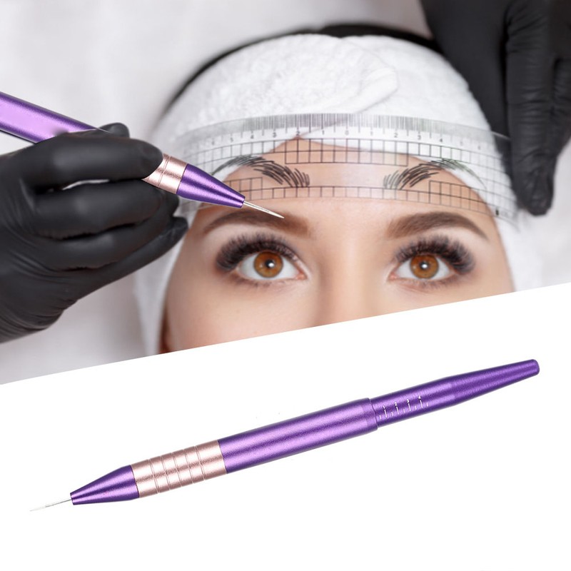 Semipermanent Micro Blading Manual Shading Pen for Eyebrow Eyeliner Lips