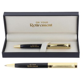 Bridgewater Pen Company Occasion Collection Executive Ballpoint Pen - Graduation, Retirement, Mr & Mrs Wedding Boxed Gift (Retirement)