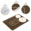 ElliTarr Dish Drying Mat for Kitchen Counter, Microfiber Absorbent Dish
