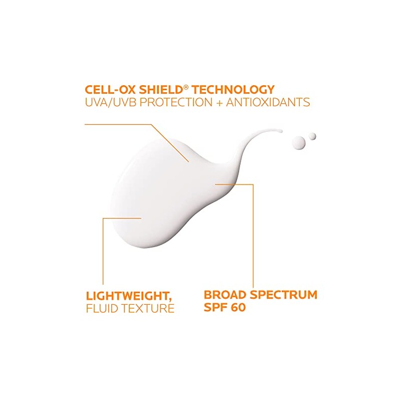 La Roche-Posay Anthelios Light Fluid Face Protector solar de amplio