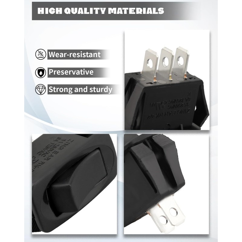 Fan Motor and Light Switch Kit Fit for Broan Range