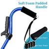 AOHHL Quad Walking Cane Foldable Adjustable Portable Stick Men &