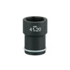 KYOTO TOOL (KTC) ABP6-3517TP Wheel Nut Combination Socket for Impact Wrench, 19.0 sq, Thin